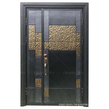 2020 Modern front main house door metal,exterior bullet proof steel main door design,front doors for houses
